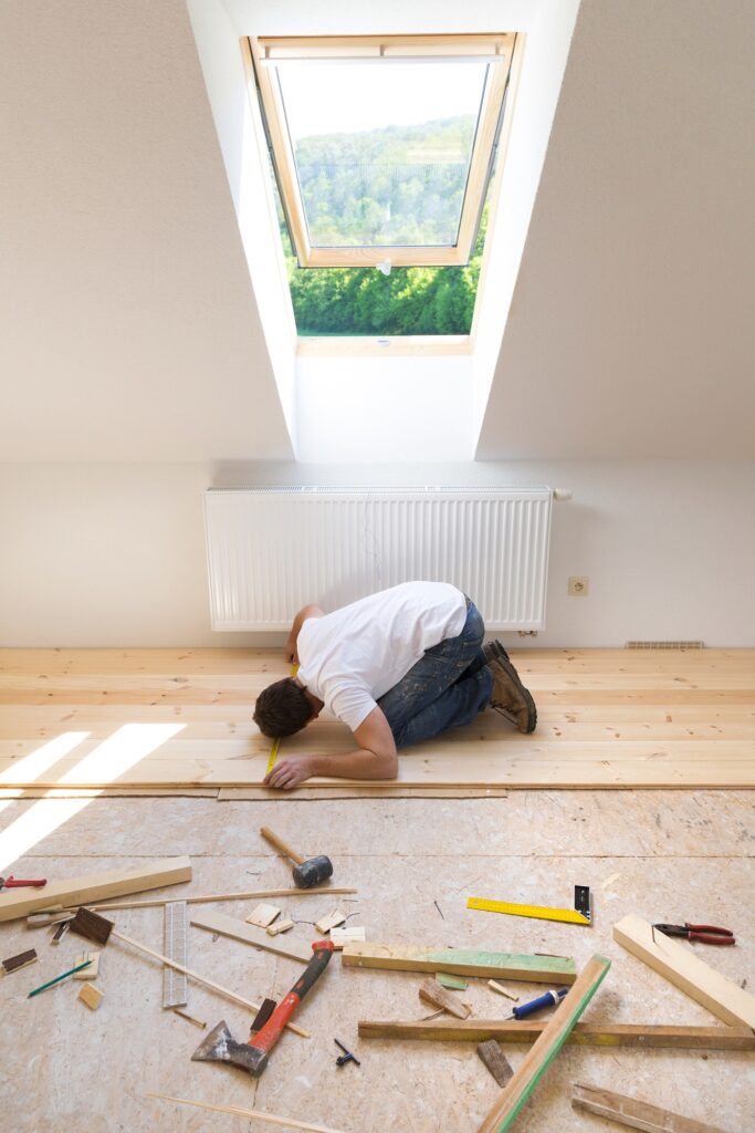 Wooden flooring